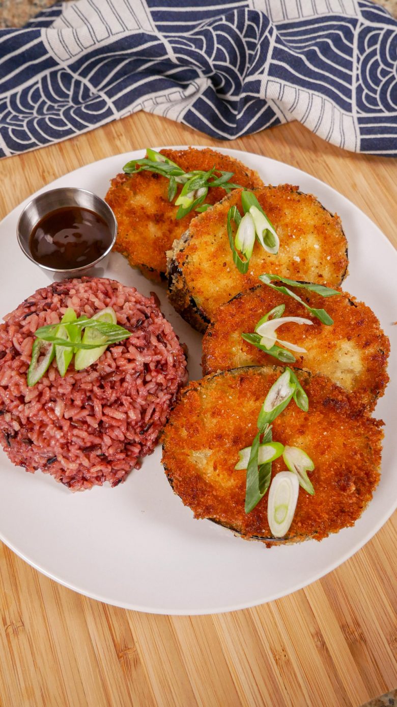 Crunchy Eggplant Katsu (Eggless & Vegan) Jecca Chantilly
