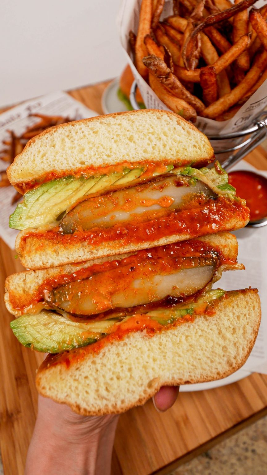 Mushroom Steak Burger Jecca Chantilly