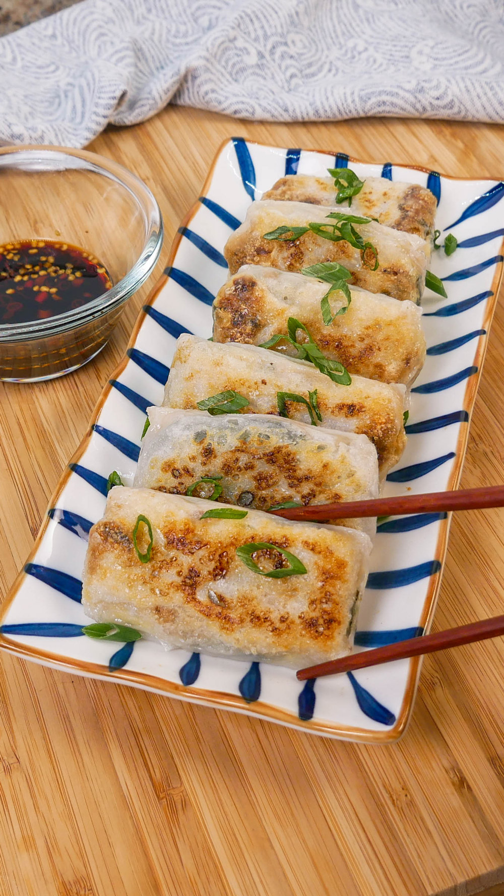 Crispy Tuna Rice Paper Dumplings - Jecca Chantilly