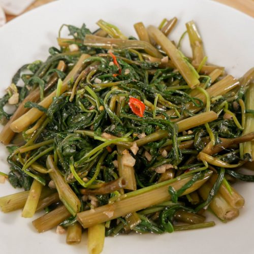 Water Spinach Stir Fry (Ong Choy) - Posh Journal