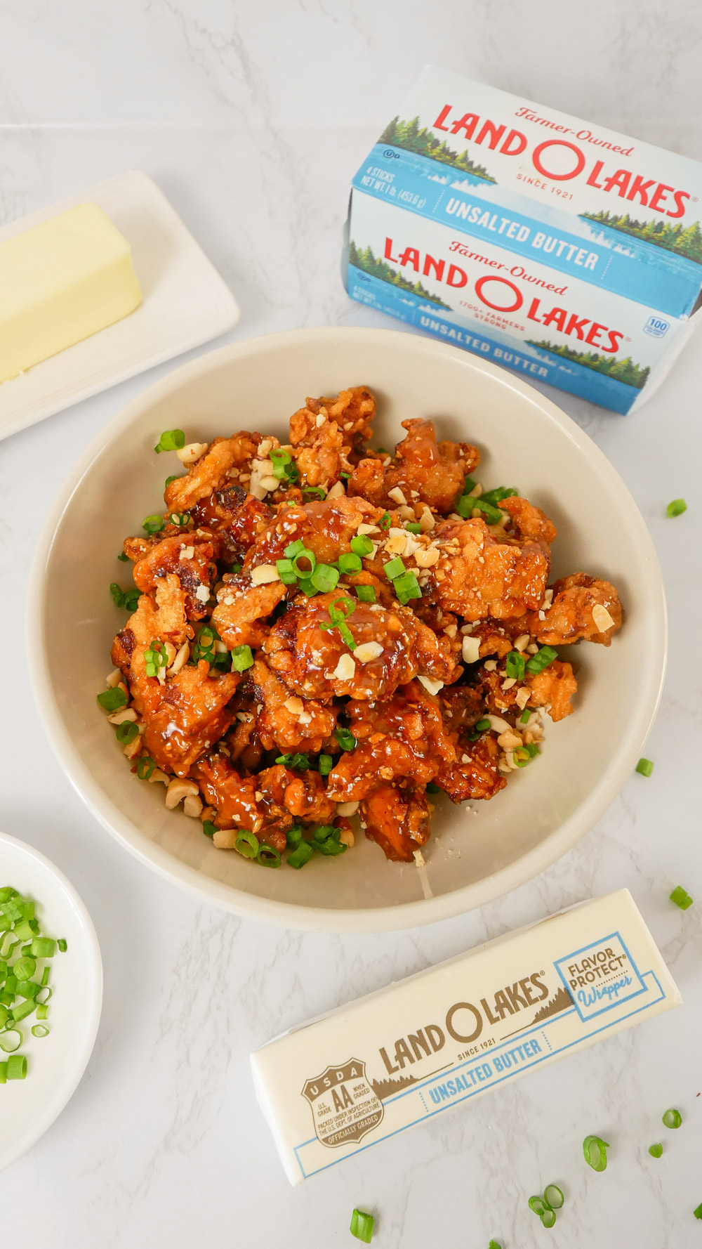 Korean Style Fried Chicken - Oh Sweet Basil