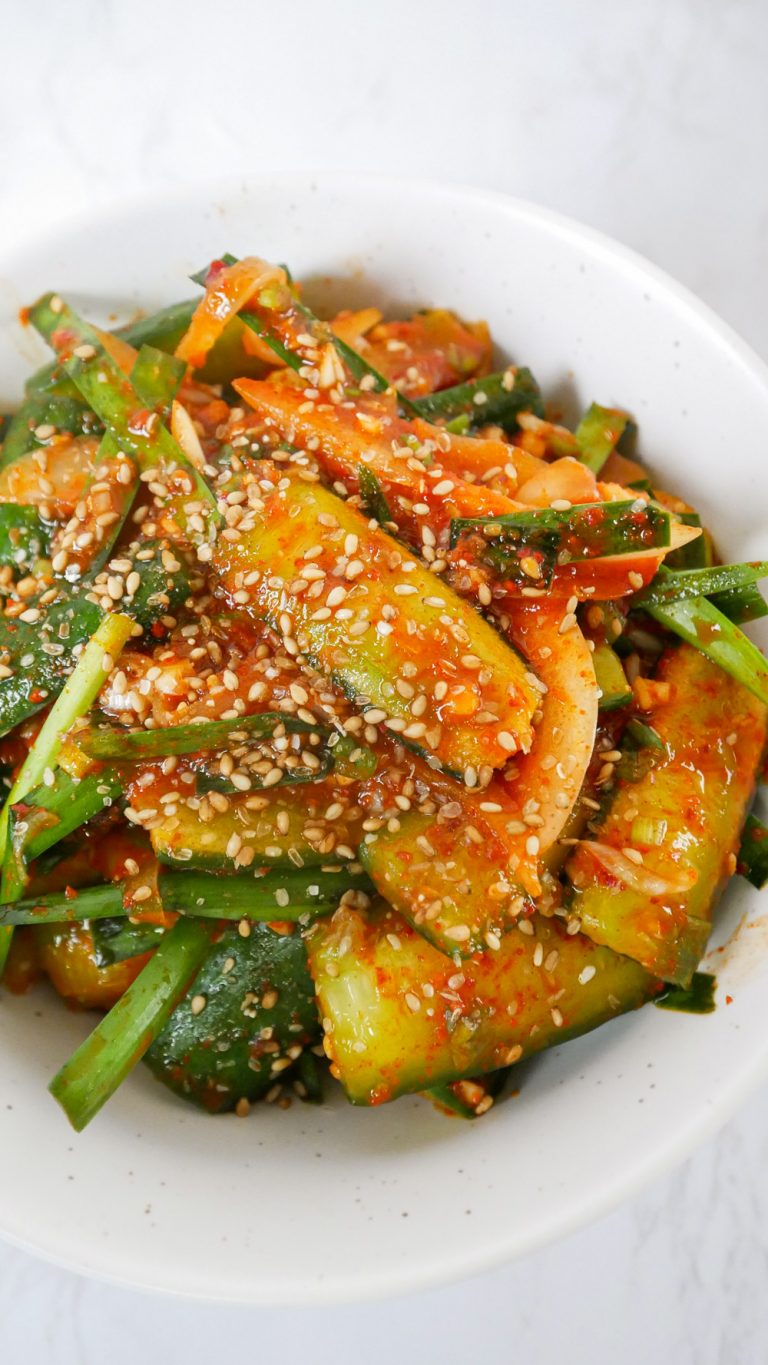 Korean Cucumber Kimchi Jecca Chantilly