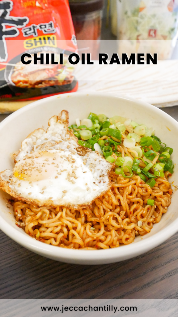 20 Minute Ramen Noodles with Sesame Fried Eggs - Veggie Ramen