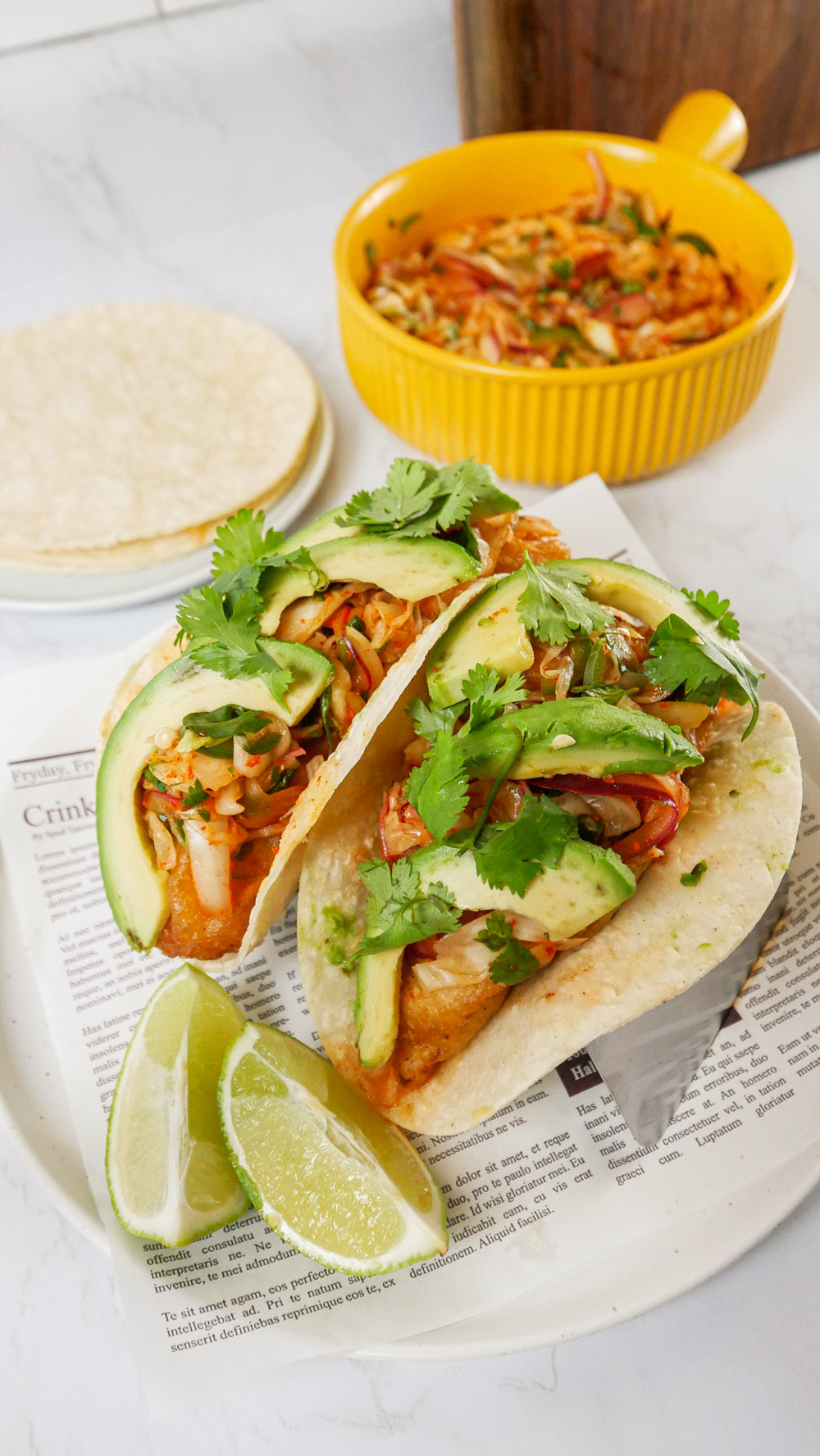 Cod Fish Tacos - Kim's Cravings