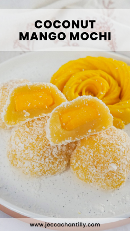 10 Minute Hong Kong Mango Mochi - Jecca Chantilly