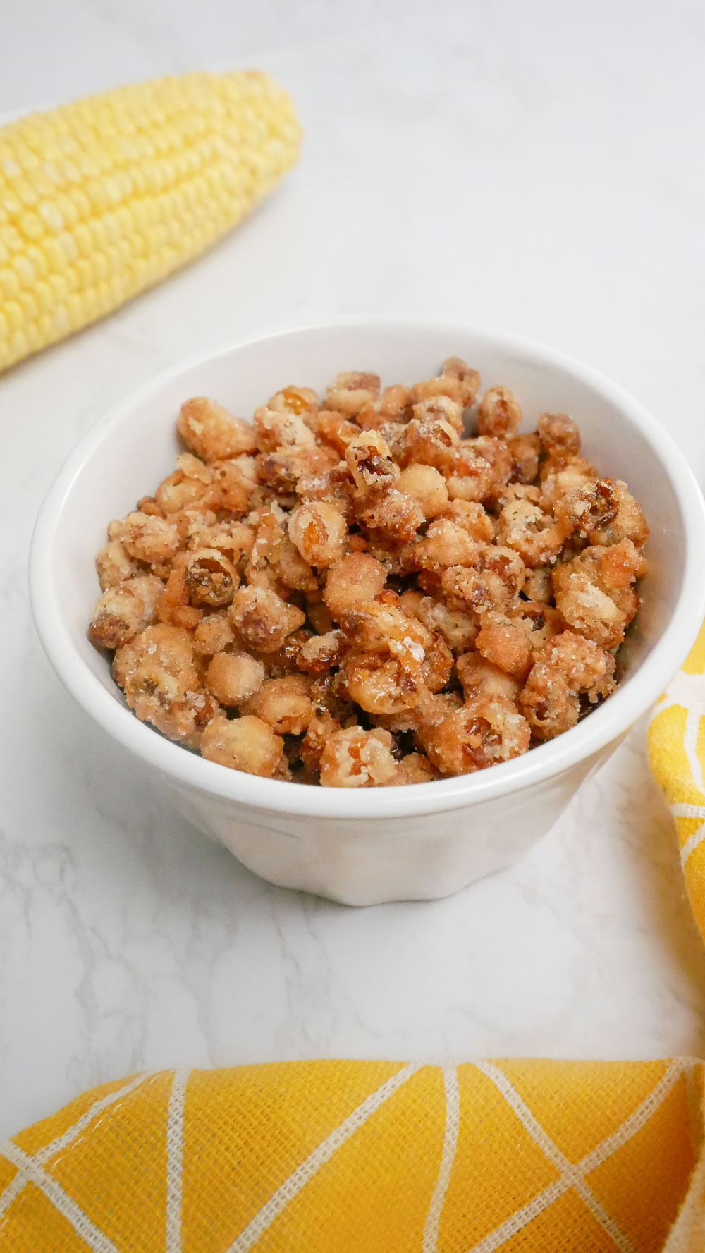 Sweet & Salty Crispy Corn - Jecca Chantilly