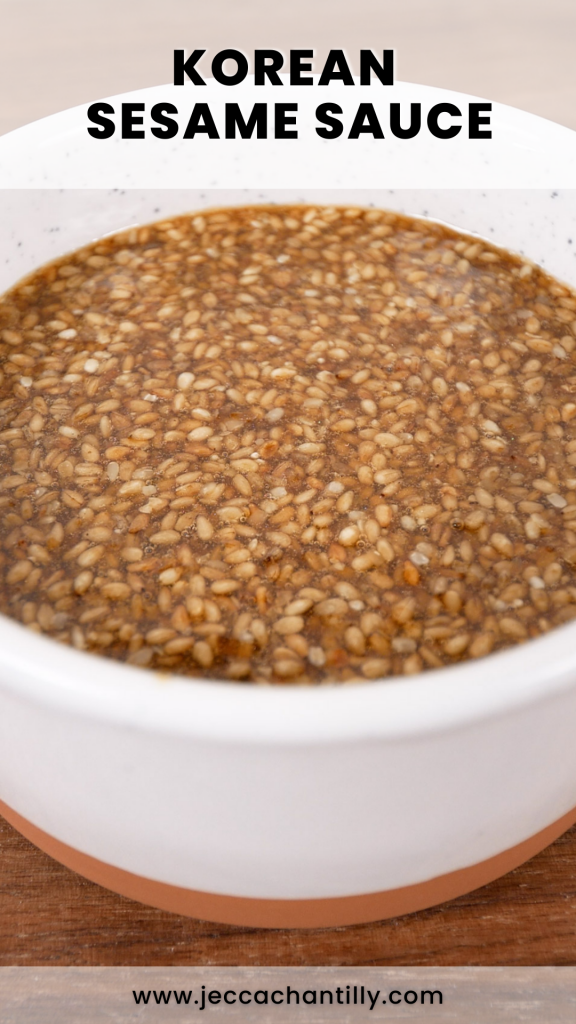 sesame sauce recipe