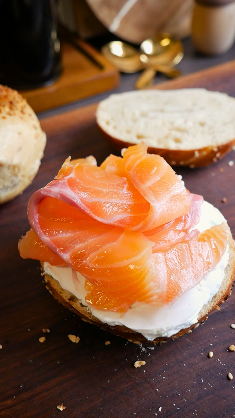 Easy Homemade Salmon Lox - Jecca Chantilly