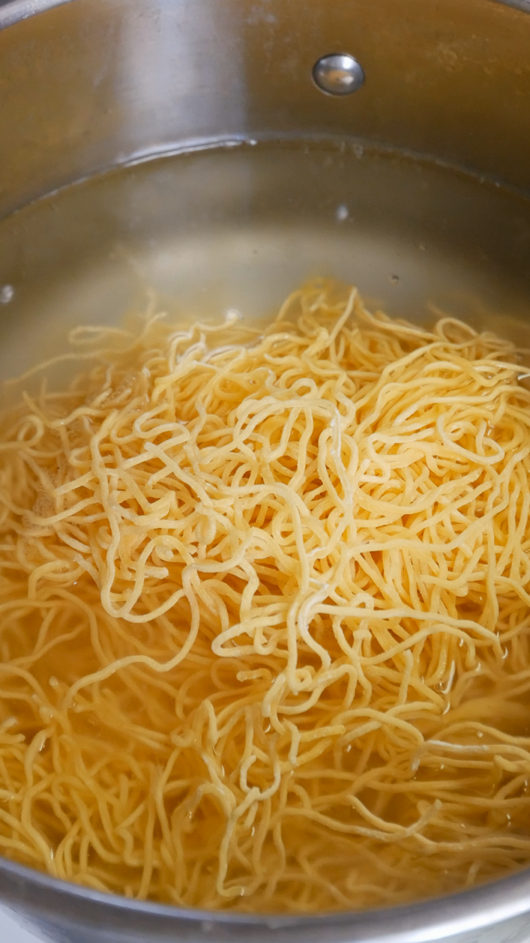 30-Minute Shrimp Pan Fried Noodle Recipe - Jecca Chantilly