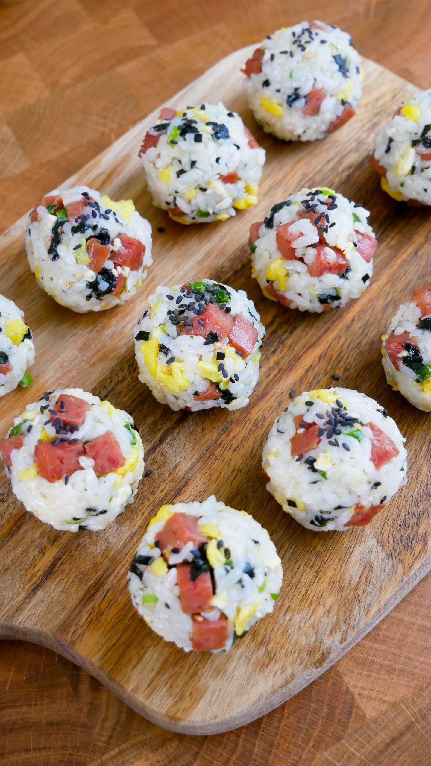 Spam Rice Balls Recipe - Jecca Chantilly